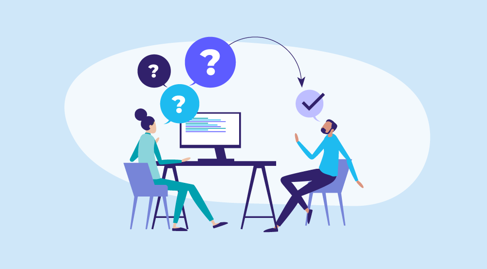 A conceptual idea of an employee skills assessment.