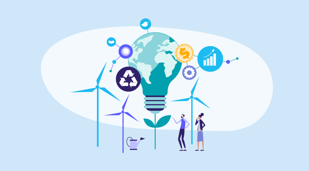 A conceptual representation of an ESG strategy.