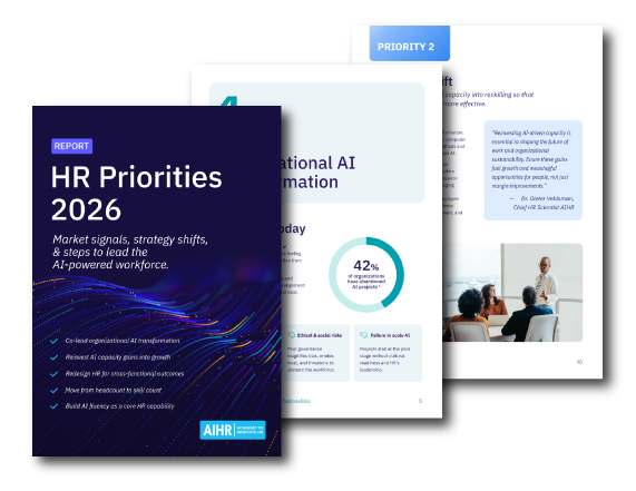 HR Priorities 2026 Report preview.