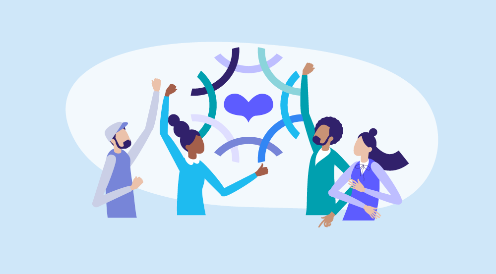 A conceptual representation of a people first culture.
