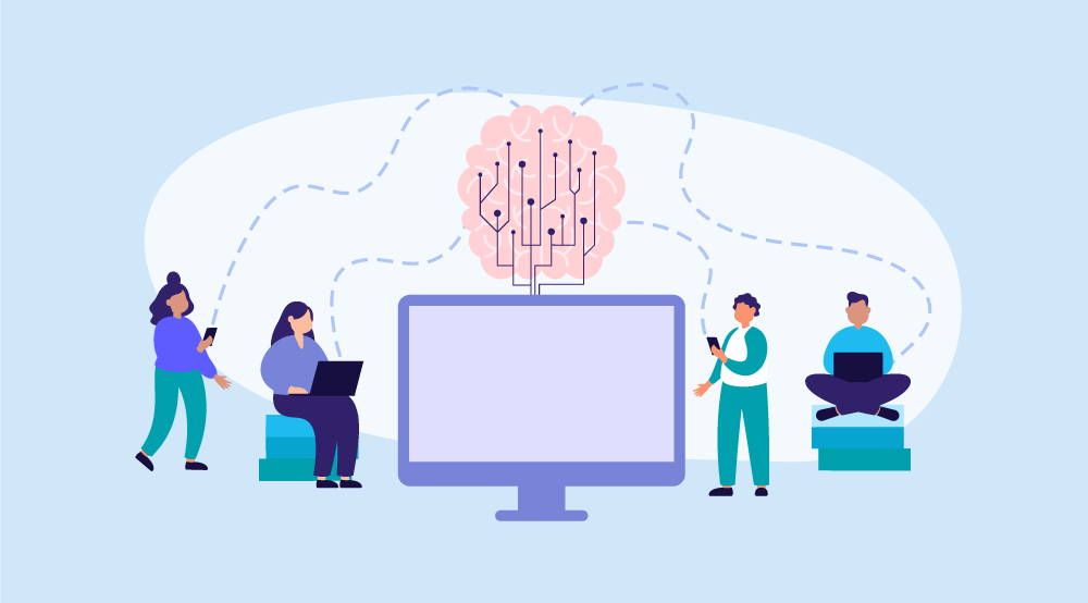 A conceptual representation of AI adoption personas.