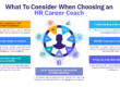 7 things to consider when choosing an HR career coach.