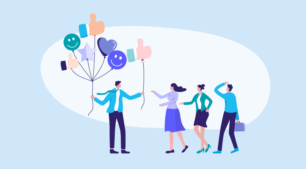 A conceptual idea of employee advocacy examples.