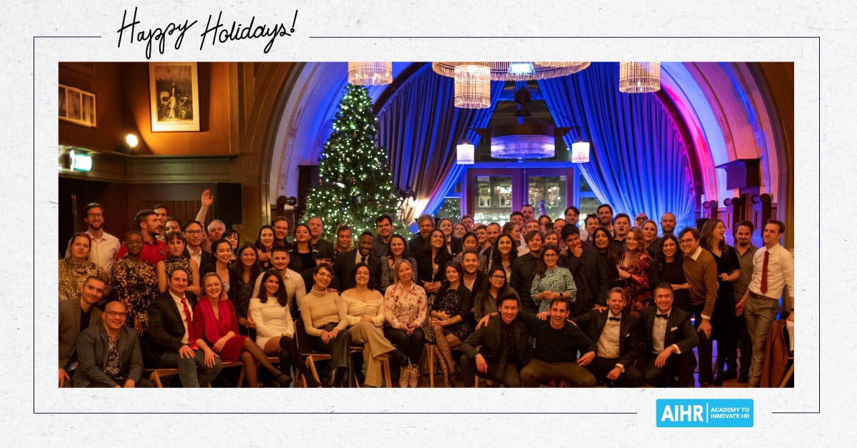Happy Holidays from AIHR