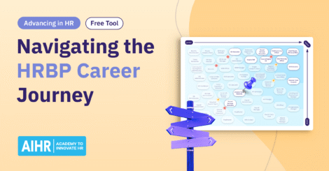 Free tool for navigating the HRBP career journey with a visual map of roles from junior to senior levels.