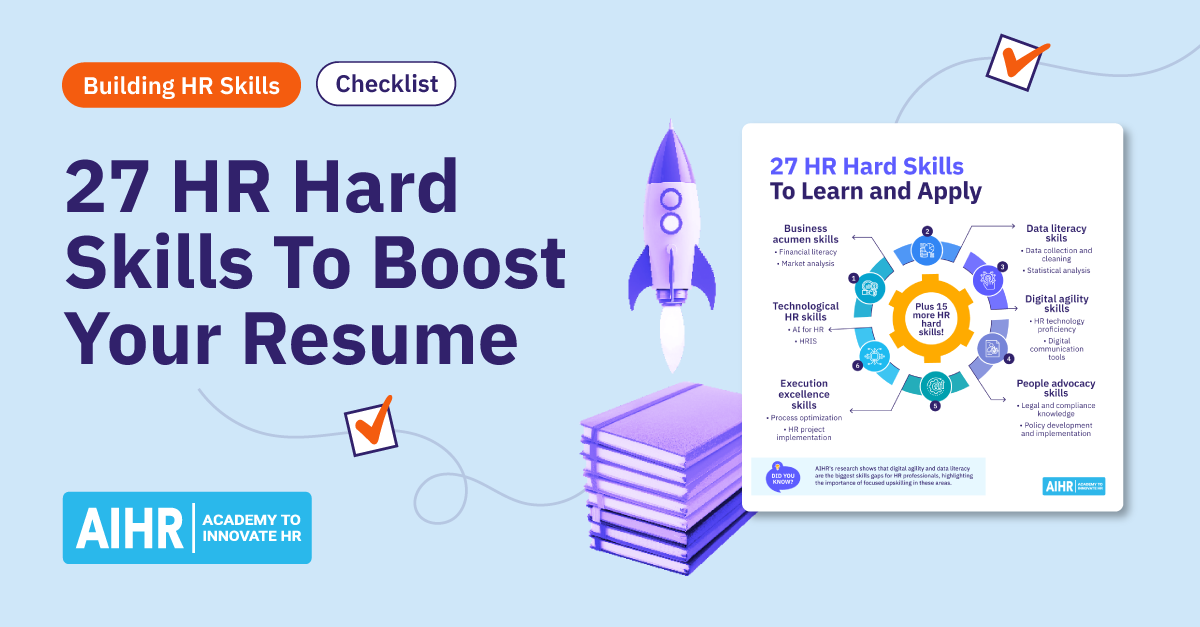 A conceptual idea of HR hard skills.