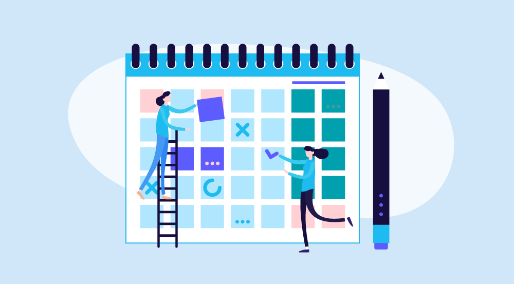 A conceptual idea of a human resource planning process.