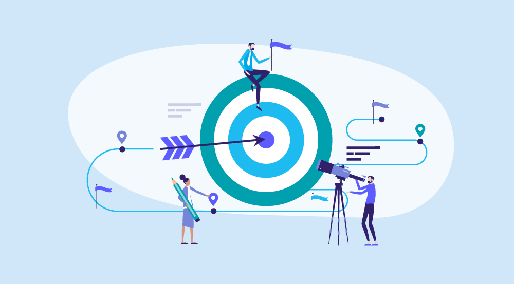 A conceptual representation of performance goals.