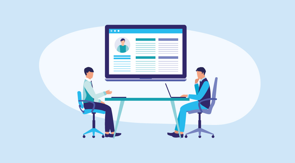 A conceptual representation of employee screening questions.