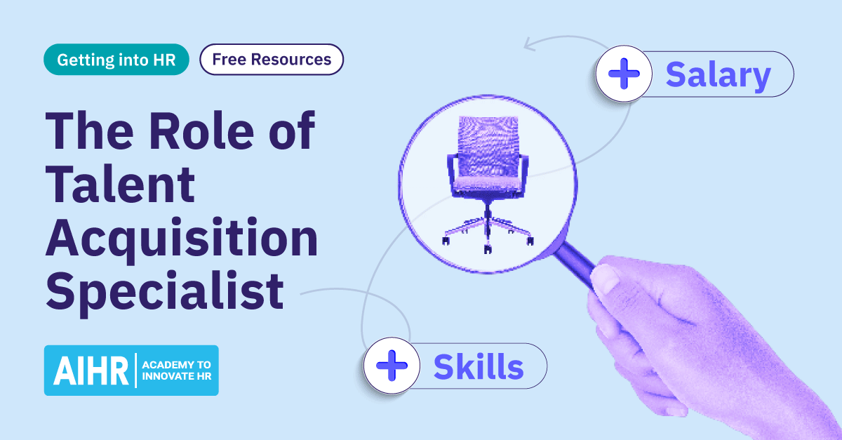 A conceptual idea of a Talent Acquisition Specialist.